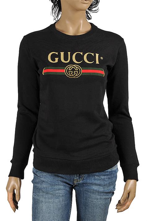 ladies gucci sweatshirt|gucci sweater for women.